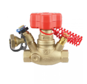 HERZ Przelotowy zawór reg. DN15 MF4217 STRÖMAX-GML