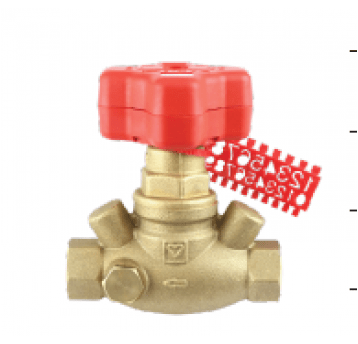HERZ Przelotowy zawór regulacyjny DN40 STRÖMAX-GR