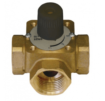 HERZ Zawór 3-drogowy mieszający DN25 kvs 10