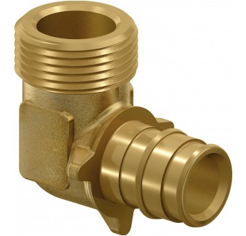 Kolano z gwintem zewnętrznym 16xRp1/2" UPONOR Q&E S-5