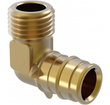 Kolano z gwintem zewnętrznym 20xRp1/2" UPONOR Q&E S-5