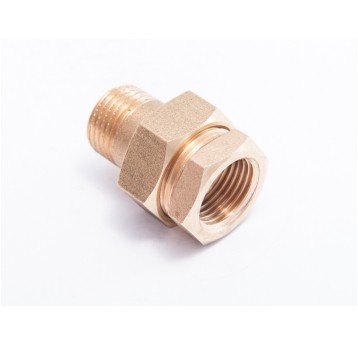 Śrubunek mosiężny prosty 6/4" O-Ring