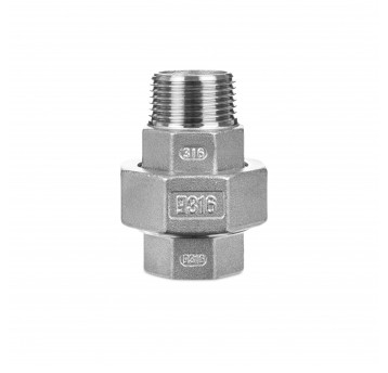 Stal Nierdzewna dwuzłączka NW 1/2"