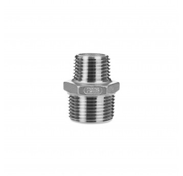 Stal Nierdzewna Nypel 2"x3/4"