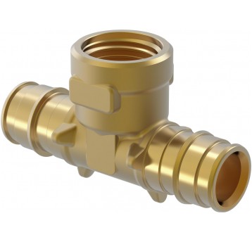 Trójnik mosiężny 20x1/2"x20 UPONOR Q&E