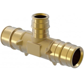 Trójnik mosiężny 25x20x25 UPONOR Q&E