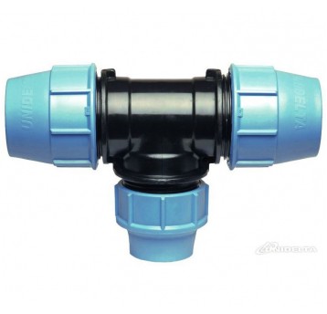 Trójnik PE red. 63x40x63