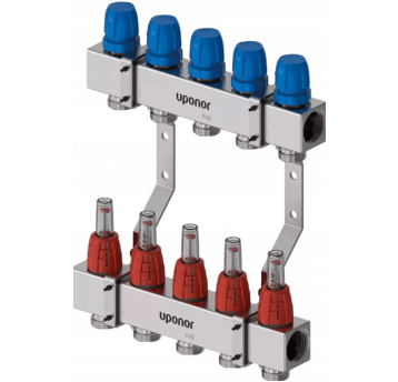 UPONOR Rozdzielacz VARIO C 6 obw. z przepł. FM S