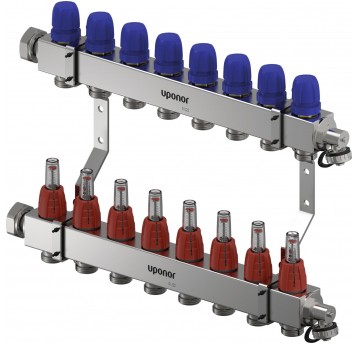 UPONOR Rozdzielacz VARIO C 8 obw. z przepł. FM