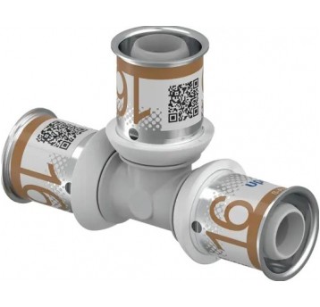 UPONOR Trójnik 16x16x16 PLUS PPSU S-Press