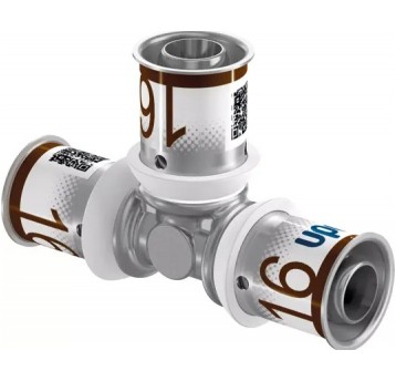 UPONOR Trójnik 16x16x16 PLUS zaprasowywany