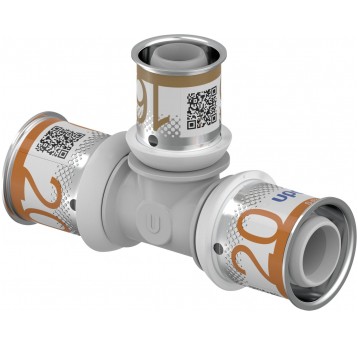 UPONOR Trójnik 20x16x20 PLUS PPSU S-Press