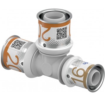 UPONOR Trójnik 20x20x16 PLUS PPSU S-Press