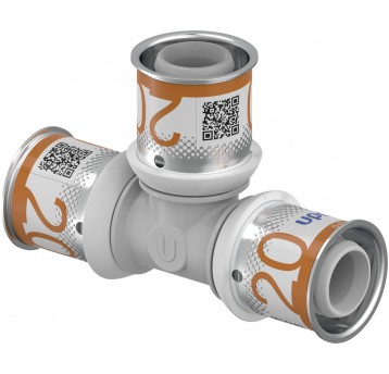 UPONOR Trójnik 20x20x20 PLUS PPSU S-Press