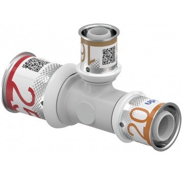 UPONOR Trójnik 25x16x20 PLUS PPSU S-Press