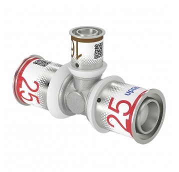 UPONOR Trójnik 25x16x25 PLUS zaprasowywany