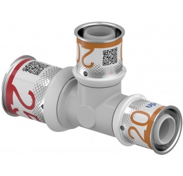 UPONOR Trójnik 25x20x20 PLUS PPSU S-Press