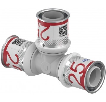 UPONOR Trójnik 25x25x25 PLUS PPSU S-Press