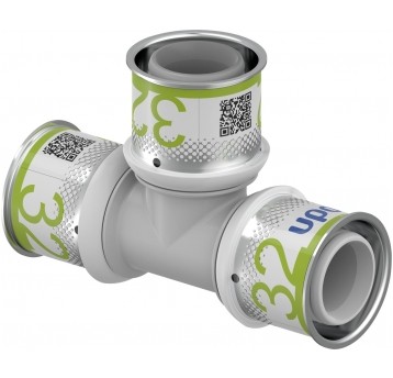 UPONOR Trójnik 32x32x32 PLUS PPSU S-Press