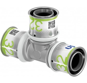 UPONOR Trójnik 32x32x32 PLUS zaprasowywany
