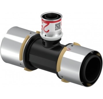 UPONOR Trójnik 50x25x50 PLUS PPSU S-Press