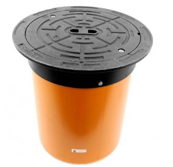 Właz żeliwny D400 z telesk do rury karb. 425 b.u