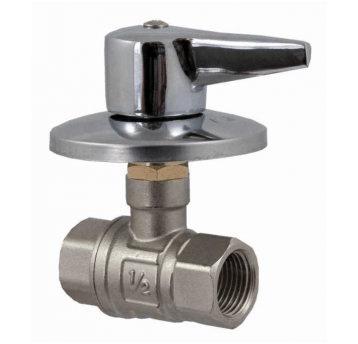 Zawór kulowy Goshe 3/4" podtynkowy