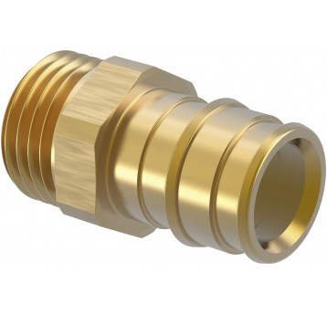 Złączka prosta z gwintem zewnętrznym 20x1/2" UPONOR Q&E
