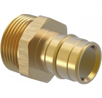 Złączka prosta z gwintem zewnętrznym 25x1" UPONOR Q&E